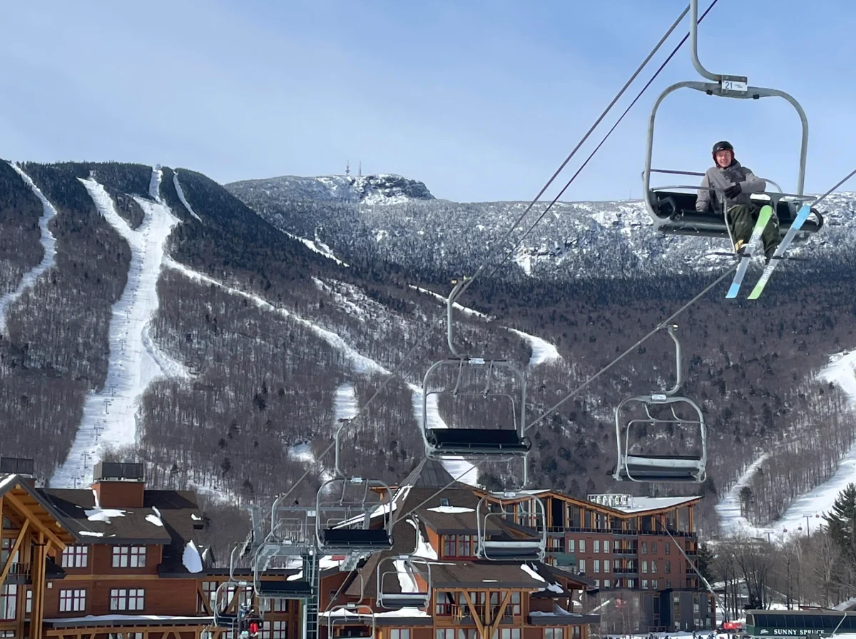 Skiing at Stowe Mountain Resort and seasonal activities nearby